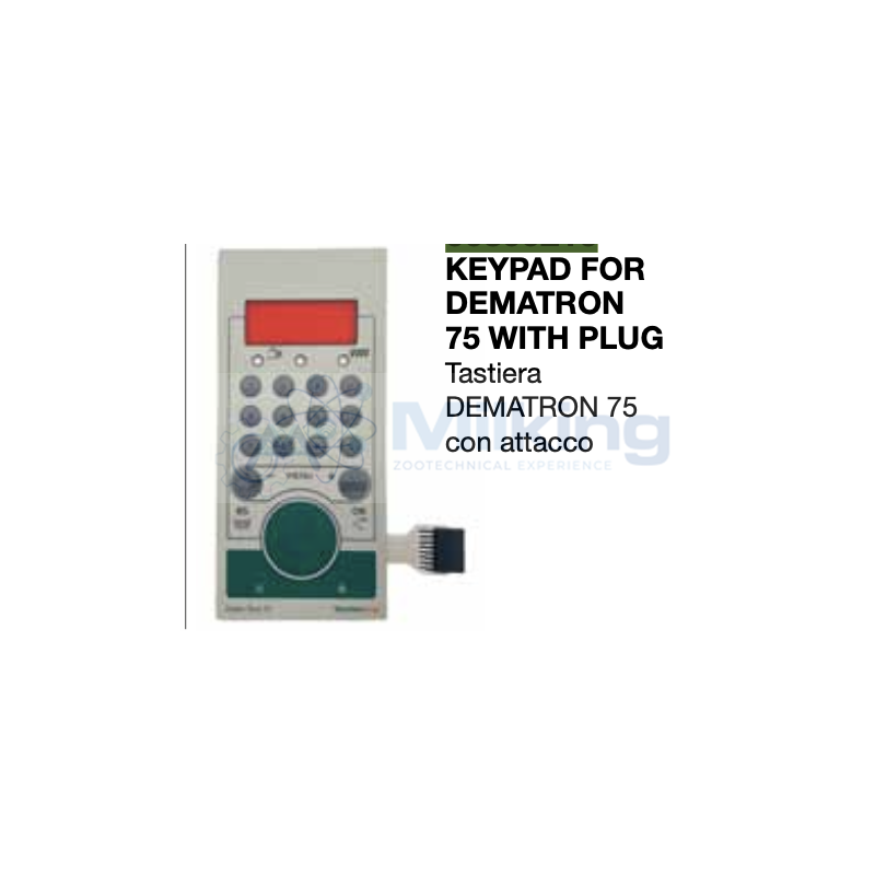 TASTIERA DEMATRON 75 CON ATTACCO