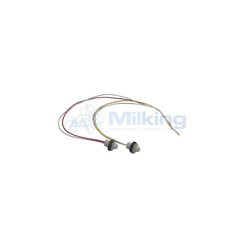 LAMPADINA LED ROSSA PER STACCO BM, 40CM, SENZA CONNETTORE