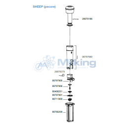 CORPO TOP-FLOW CORR. 7036-2731-000