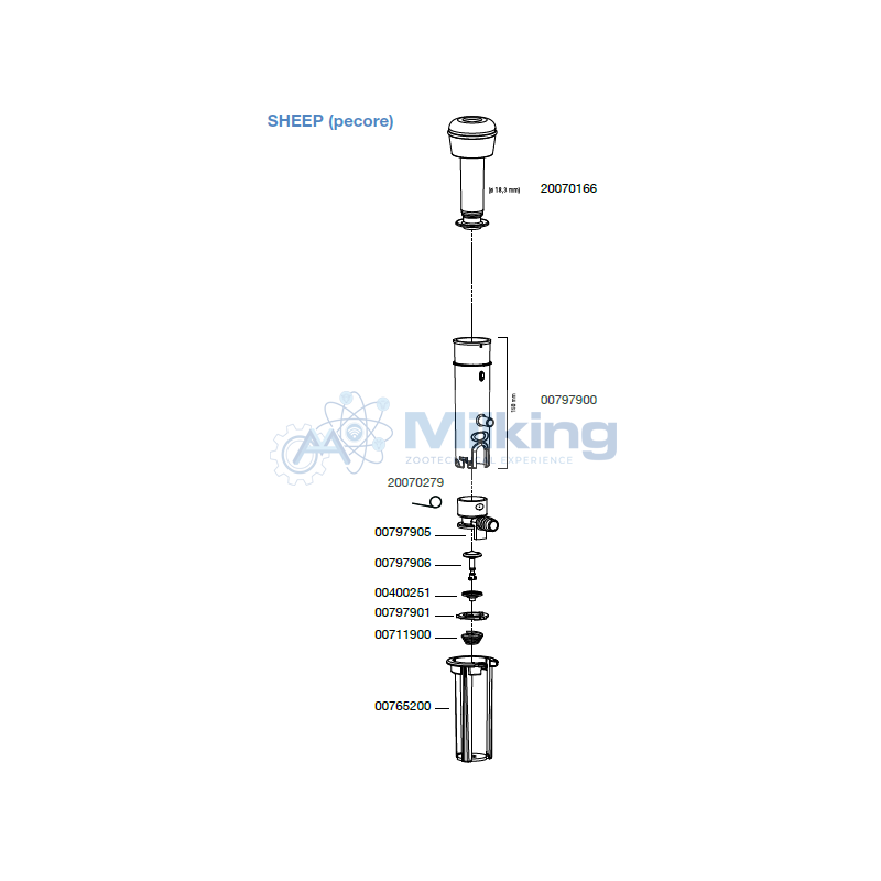 CORPO TOP-FLOW CORR. 7036-2731-000